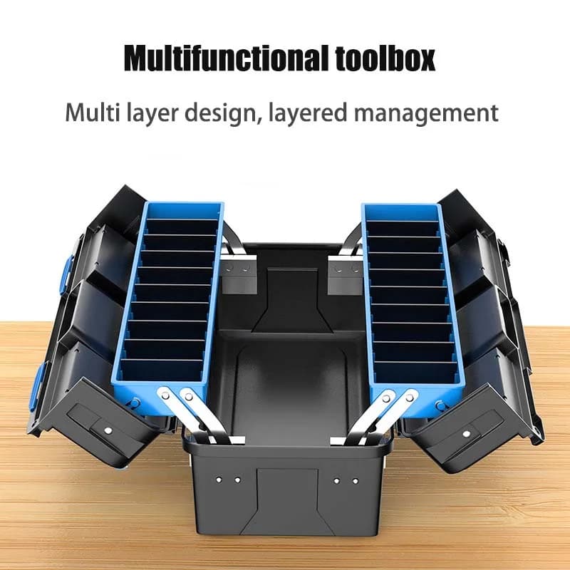 Multifunctional Storage Boxes Portable Folding Case Electrician Special Repair Tools Accessories Hardware Storage Box