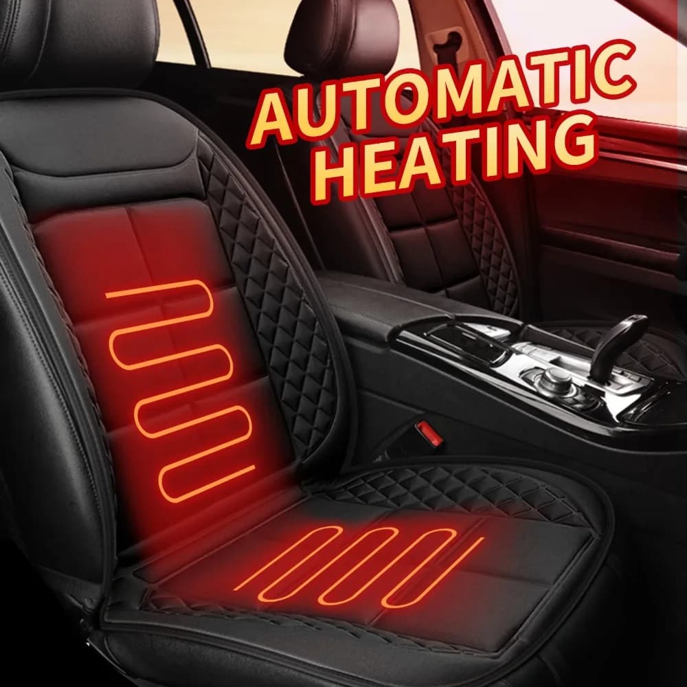 1pc cuscino del sedile riscaldato per auto 12V/24V universale auto coperta riscaldante cuscino del sedile riscaldato cuscino del sedile riscaldamento rapido sicuro e guerra