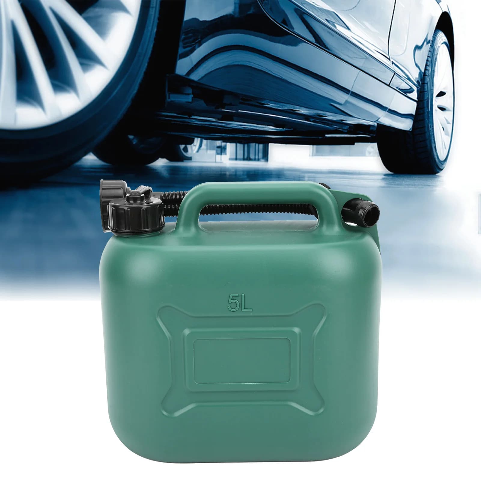 Industrial Supply Can Industrial Supply Jerry Can Portable Gas Container ABS Military Oil Industrial Supply 5L Green