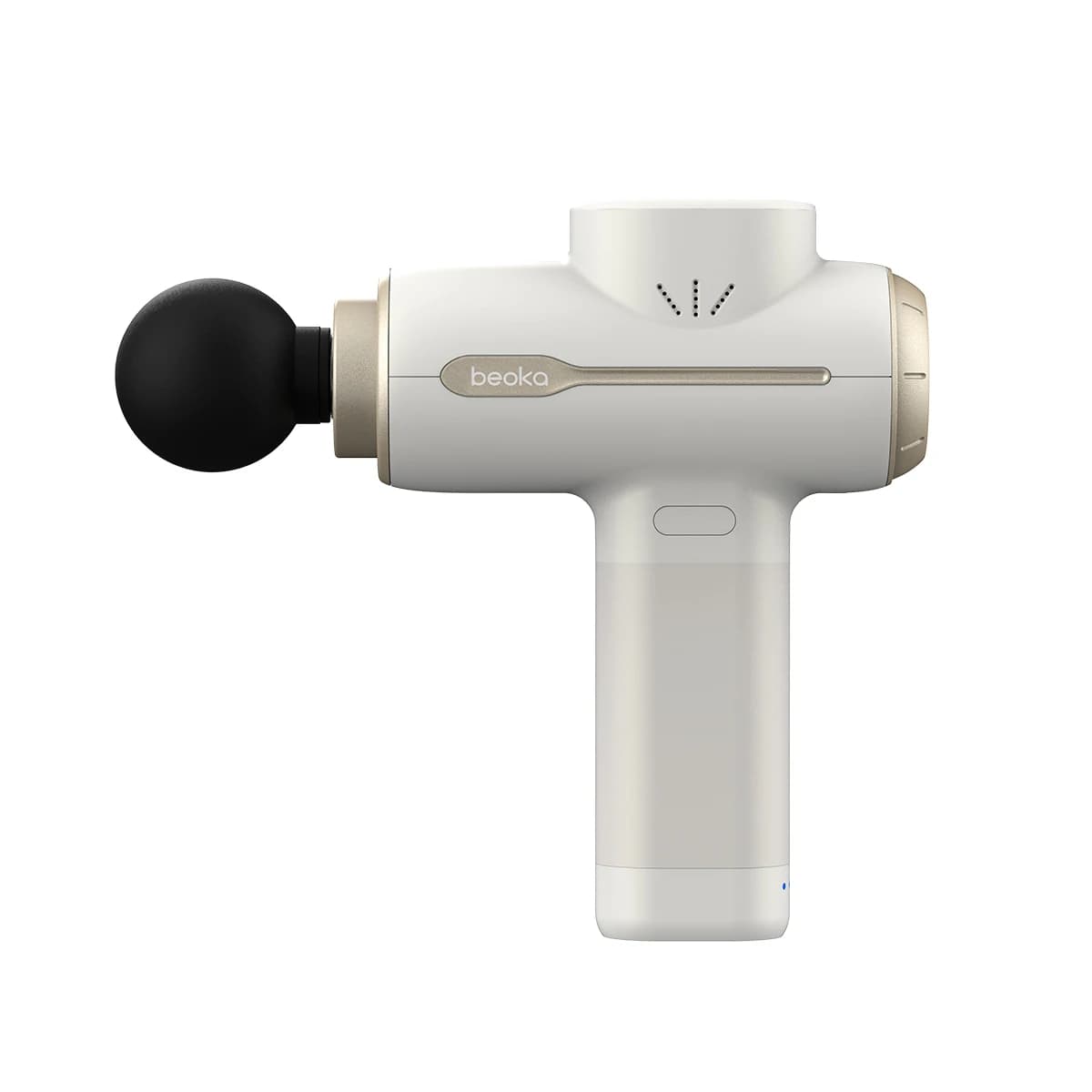 Beoka 2026 Portable Muscle Massage Gun Best Budget 6-Head Deep Tissue Body Massage Tools Handheld Fascia Gun Heated Variable