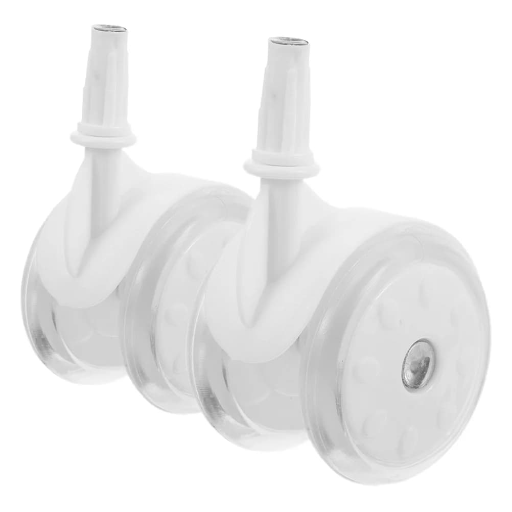 Ruote universali per girello da 2 pezzi Ruote di ricambio per movimento liscio resistenti all'usura e facili da installare per girelli per passeggino
