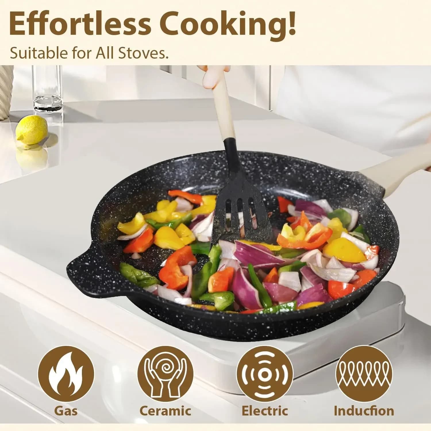 Uncounted price, Unmissable offer! Set of 23 pots and non-stick pans, kitchenware set with saucepans, pans and pots, suitable for oven