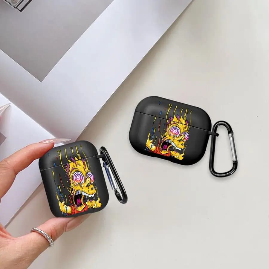 The Simpsons Funny Case For Airpods Pro 3 Pro3 2 1 Pro2 4 Earphone Cases Cover