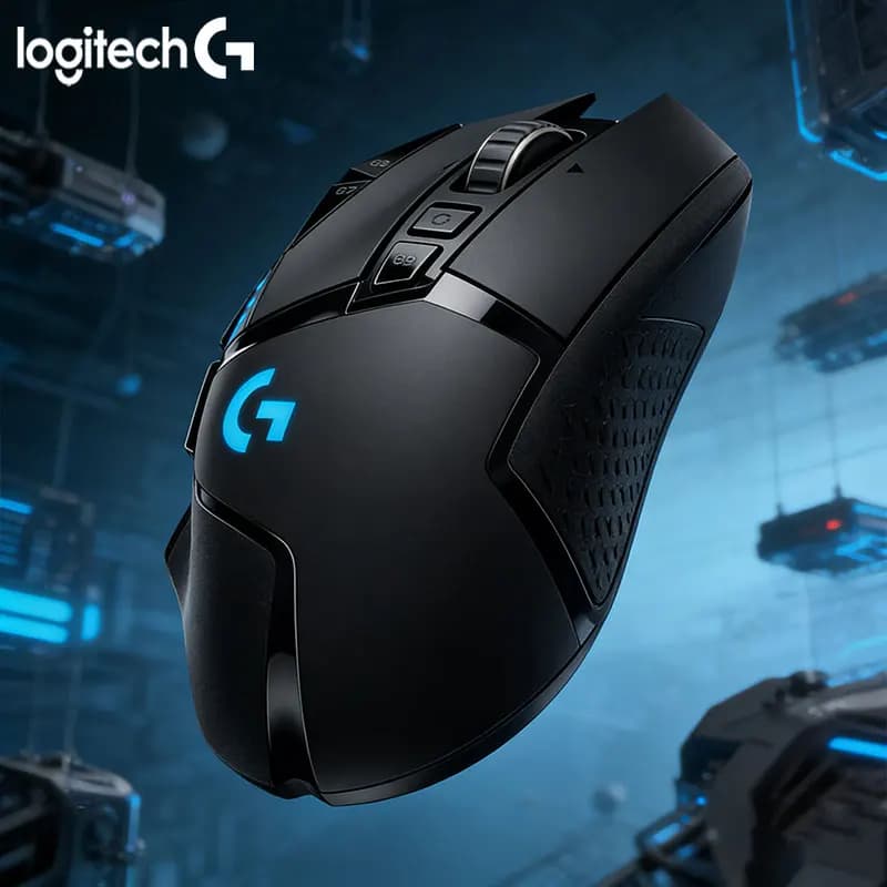 Mouse da Gaming Wireless Logitech G502/G102/G203 LIGHTSPEED a Bassa Latenza per E-sports, Ufficio, Desktop e Laptop Universale