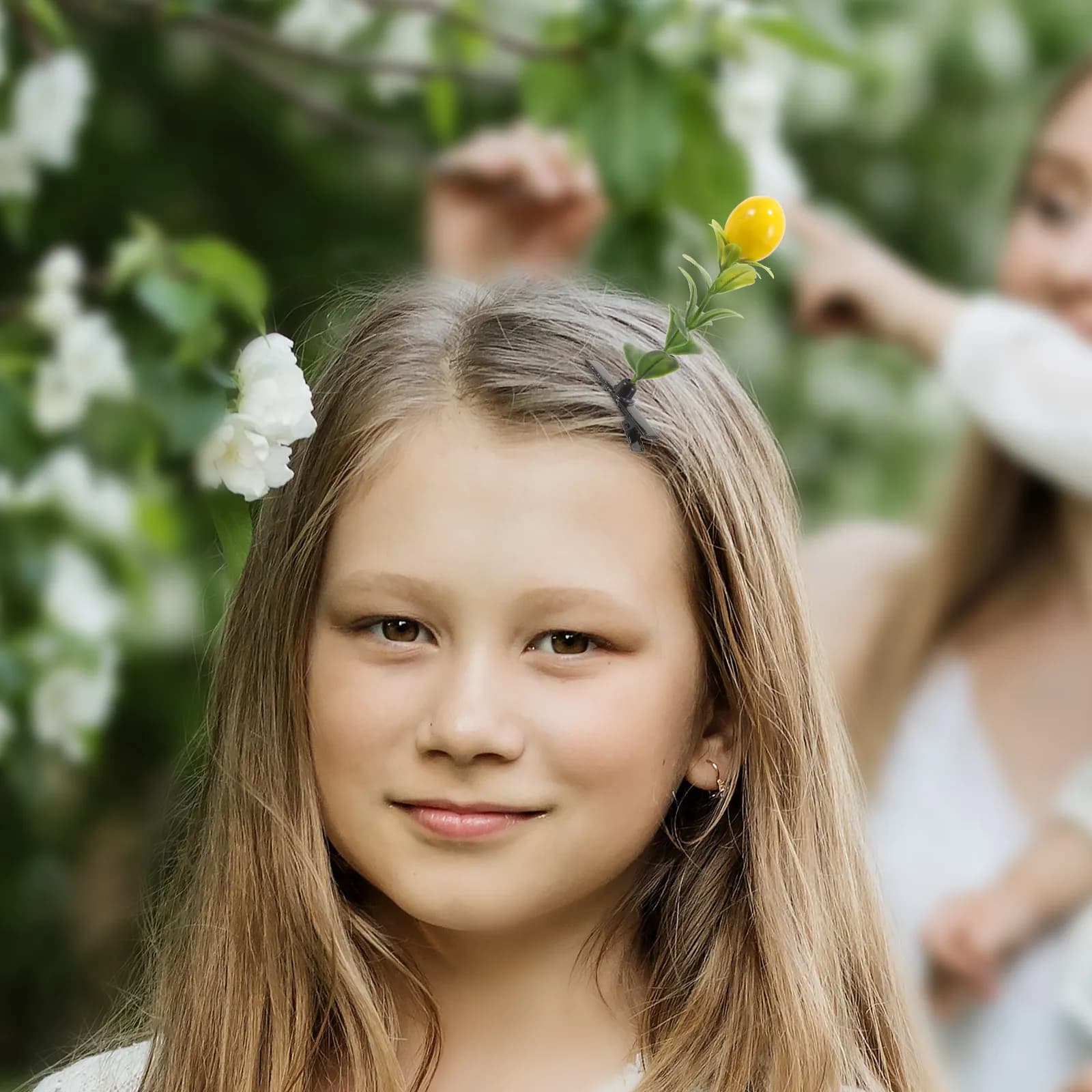 30 fermagli per capelli a forma di germoglio di fagiolo, leggeri e comodi, adorabili accessori per capelli per costumi da bambino
