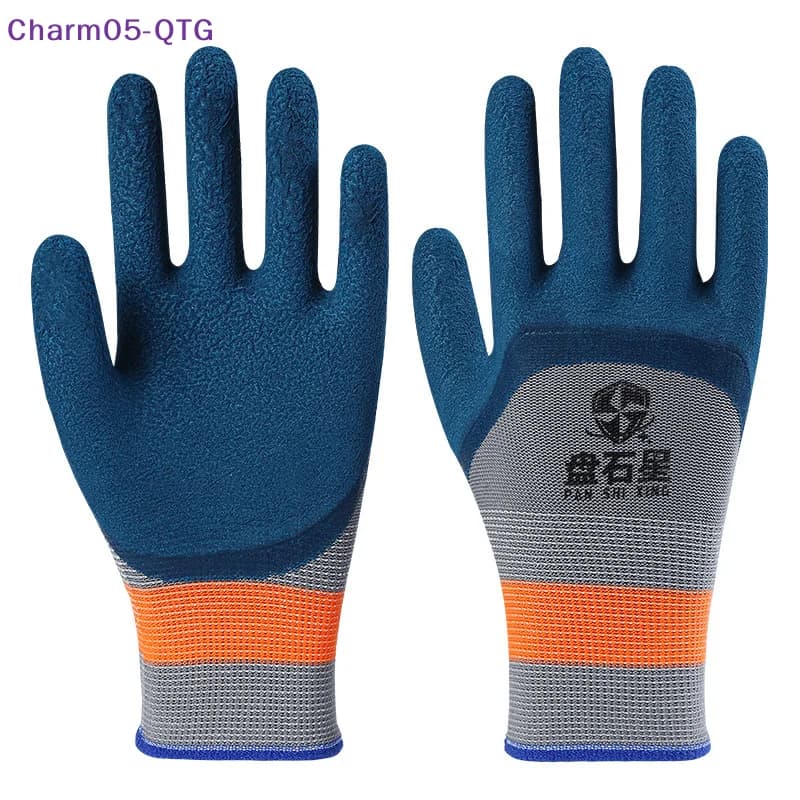 Nuovi Guanti in Gomma per Pneumatici, Resistenti all'Usura e Antiscivolo, Guanti da Lavoro, Protezione per Lavori Domestici, Giardinaggio e Costruzioni