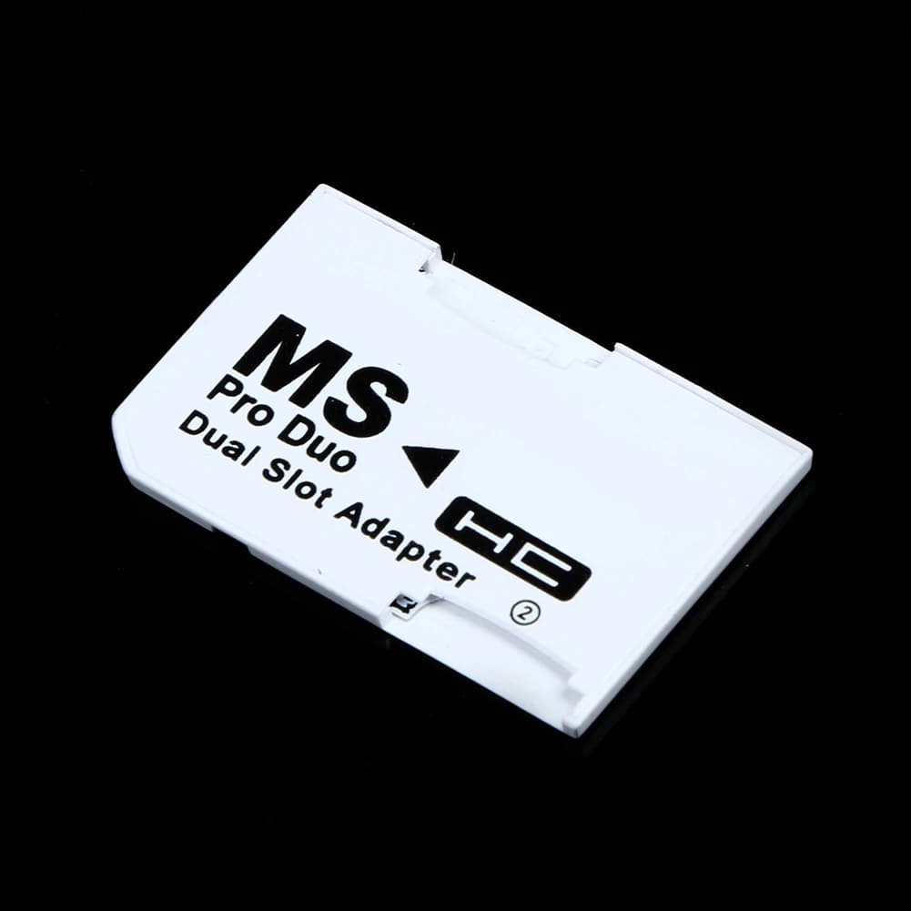 Lettore di schede singolo/doppio slot nuovo per Micro SD, SDHC, TF a Memory Stick Pro Duo per PSP - Adattatore per schede