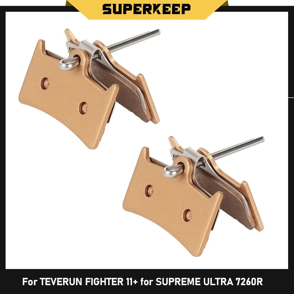 4-Piston Hydraulic Electric Scooter Disc Brake Pad For Fighter 11/11+ For Supreme7235 For Supreme+ 7260R For Ultra Brake Part