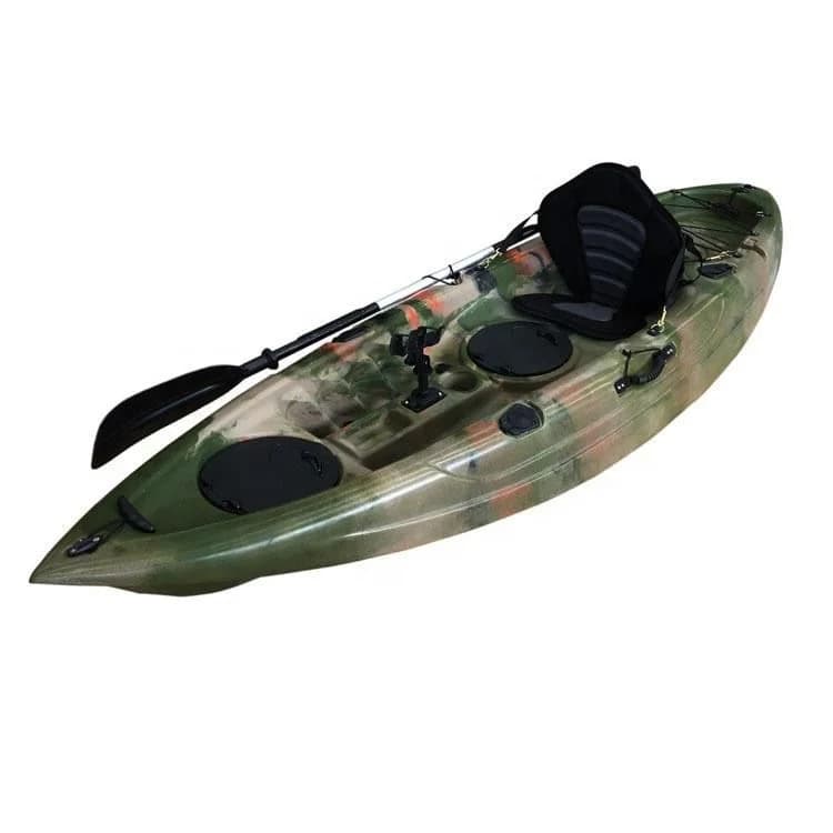 Vicking New design small cheap fishing kayak with 4 fishing rod supports