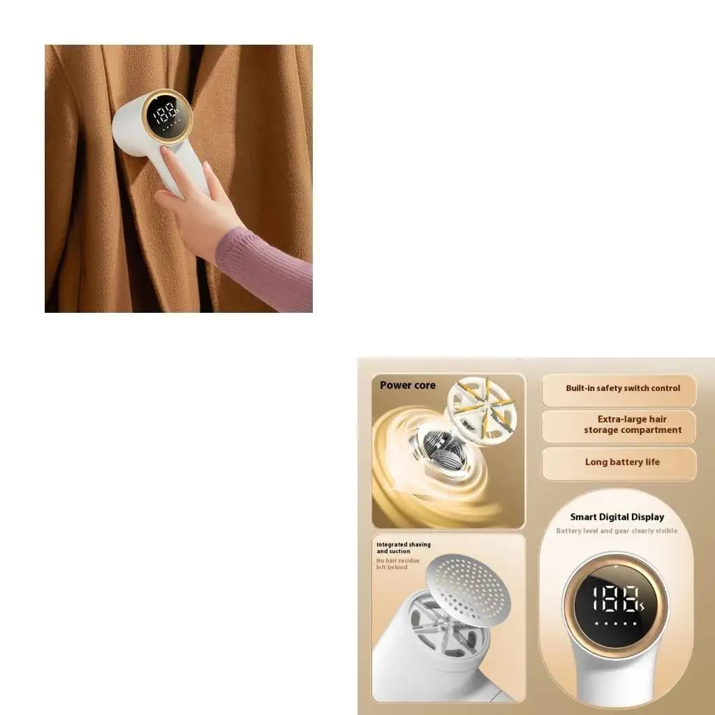 J6PE 1200mah Fabric Shaver Electric Remover Rechargeable Sweater Shaver Cordless Clothes Portable Pills Trimmers for Clothes