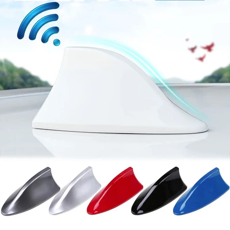 Autoradio Pinna di squalo Antenna di squalo per auto Radio Segnale FM Design per tutte le antenne di auto Parti di ricambio per lo styling esterno automatico