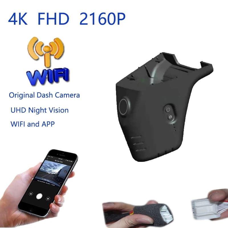 4K Plug And Play Videoregistratore per auto Wifi DVR per Wuling Baojun Kaijie Victory 2020 2021 2022 2023 2024 2025 Dash Camera