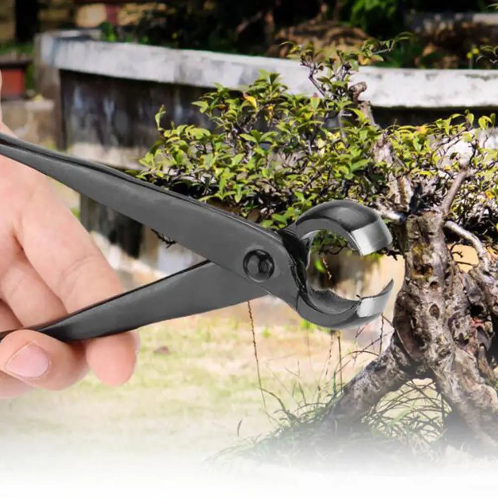 Circular Concave Edges Tree Pruning Shear Heavy-Duty Garden Branch Knots Cutter for Fast Clean Cuts on Twigs Flowers Small Trees
