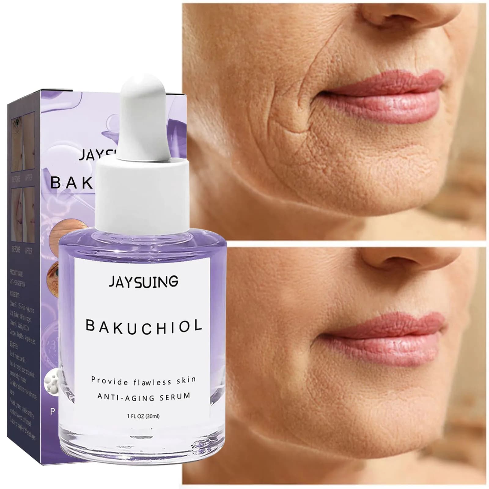 Collagen Removing Wrinkles Serum Face Lifting Anti Aging Dissolving Slim lines Moisturizing Smoothing Cosmetic Skin Care Cosmetics