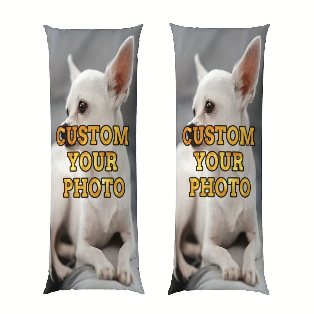 Fodera per cuscino con foto personalizzata, morbida in peluche corto, stampata su entrambi i lati, stile bohémien, 20x54 pollici, adatta per divano e camera da letto