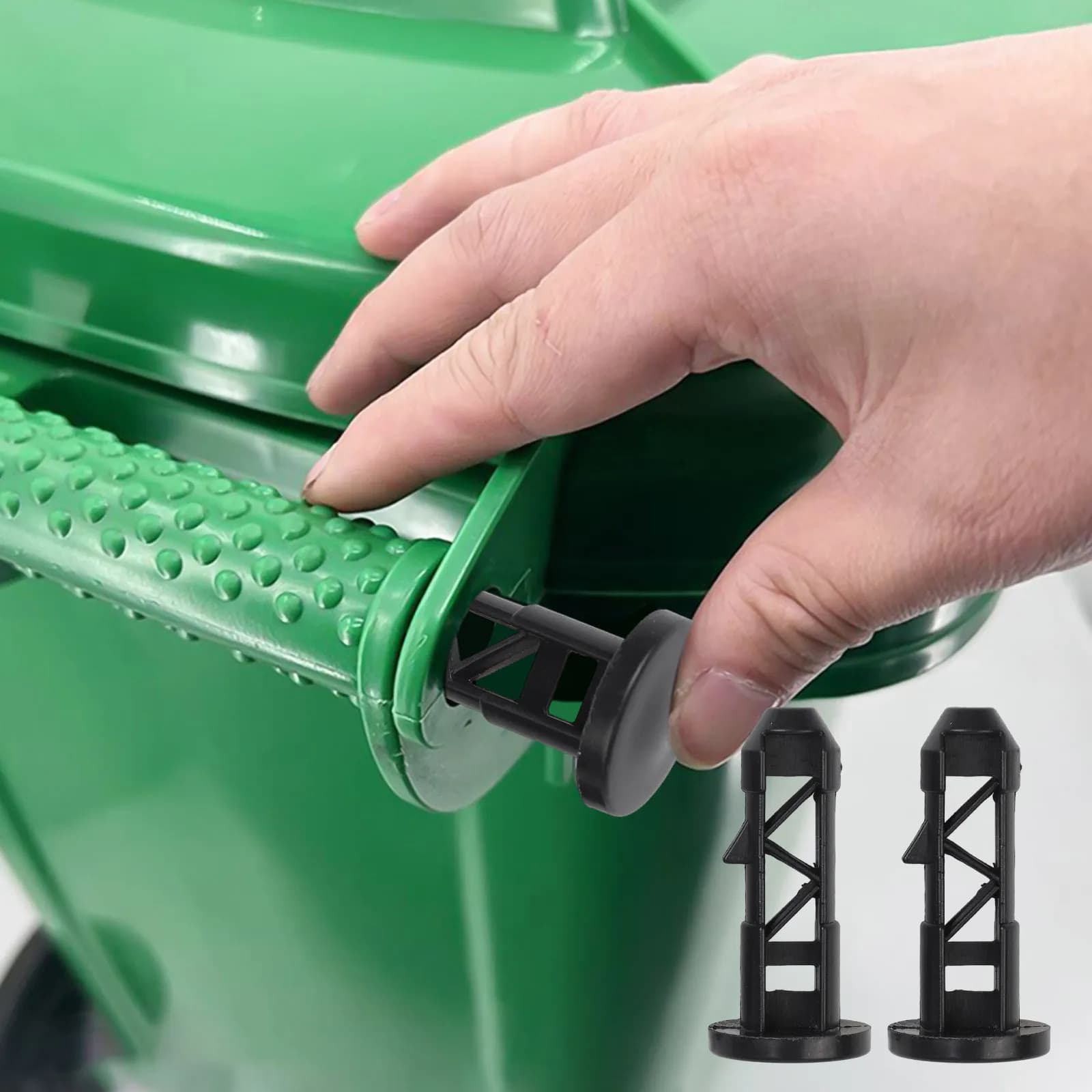 1/3pairs Plastic Wheelie-Bin Lid Hinge Pin For 240L Wheelie-Bins Household Commercial Trash Cans Waste Bin Tools