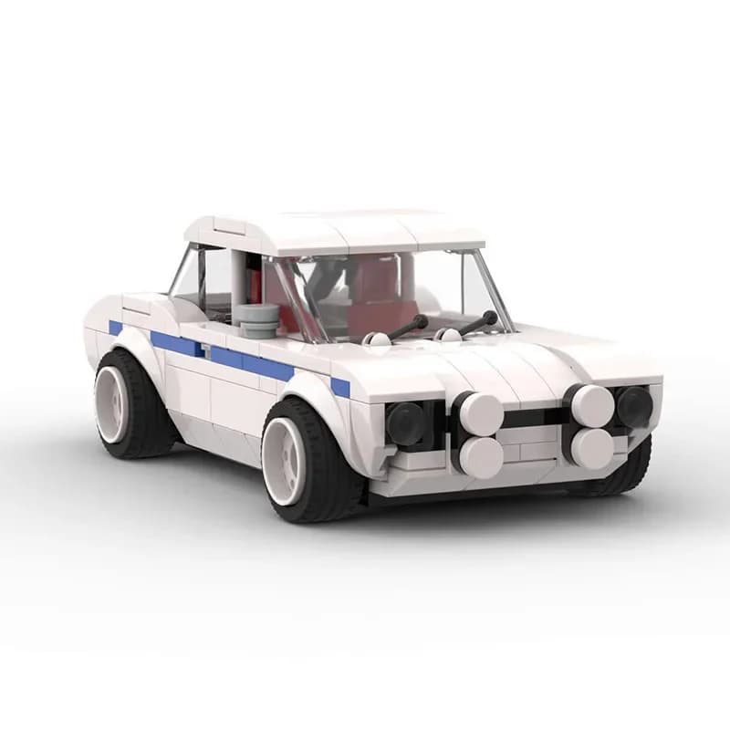 MOC MK1 Escort Building Blocks Velocità Champions Super Veicoli sportivi Auto Mattoni Set Modello fai da te Giocattoli di assemblaggio per bambini Ragazzo regalo