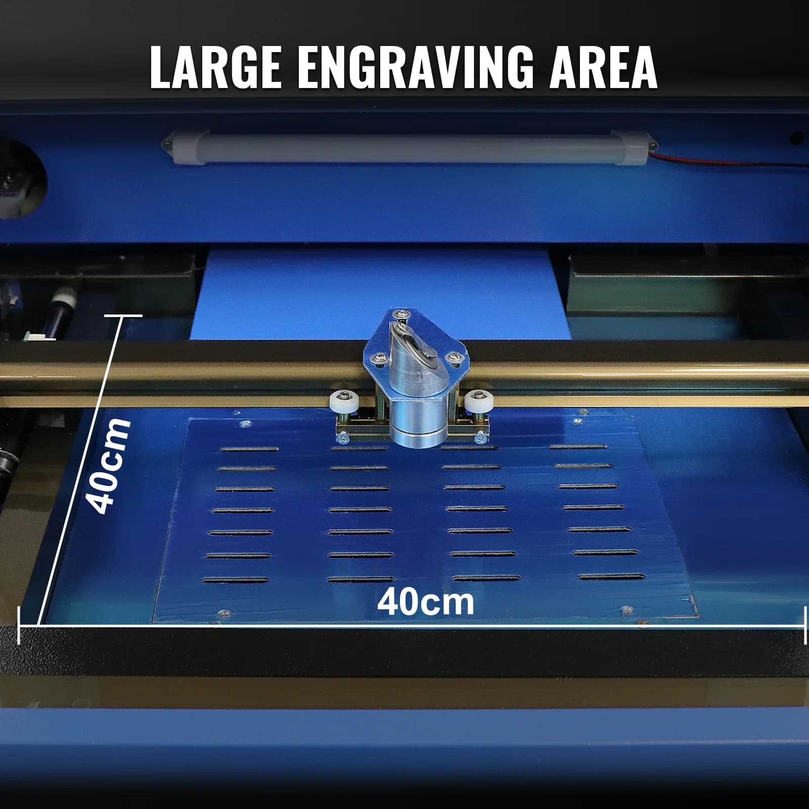 VEVOR Laser Engraver 50W 400*400MM CO2 Laser Engraving Machine Laser Cutting Engraving Machine For Acrylic Wood