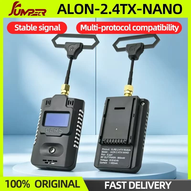 Jumper 2.4G ELRS TX Module ALON 2.4TX NANO T-PRO 2.4Ghz 500mW ExpressLRS Transmitter For RC Airplane FPV Quadcopter Drone