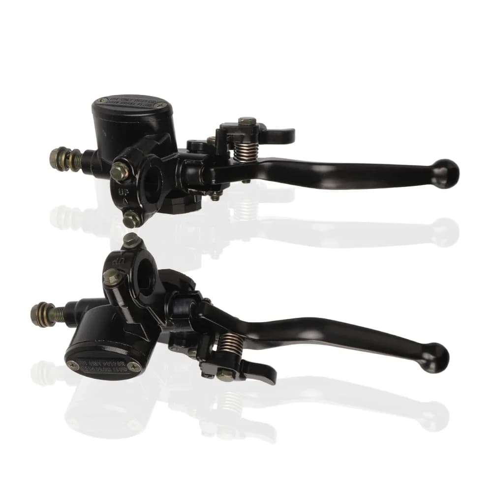 NUOVO 7/8 "22mm Pompa Freno Idraulica Cilindro Maestro Maniglia Sinistra/Destra Leva Per 50cc-250cc ATV A Quattro Ruote Moto Dirt Bike