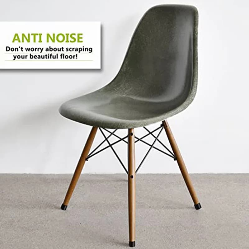 Round Chair Leg End Caps 6mm-50mm Black PVC Anti-Slip Furniture Leg Covers Floor Protector Anti-Scratch Rubber Table Toe Tips