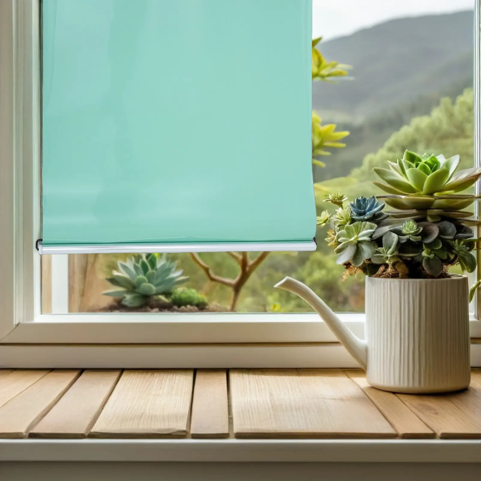 Tende Oscuranti con Ventosa 40x125cm, Installazione Senza Foratura, Forte Adesione, Blocco Luce, Isolamento Termico, Protezione UV