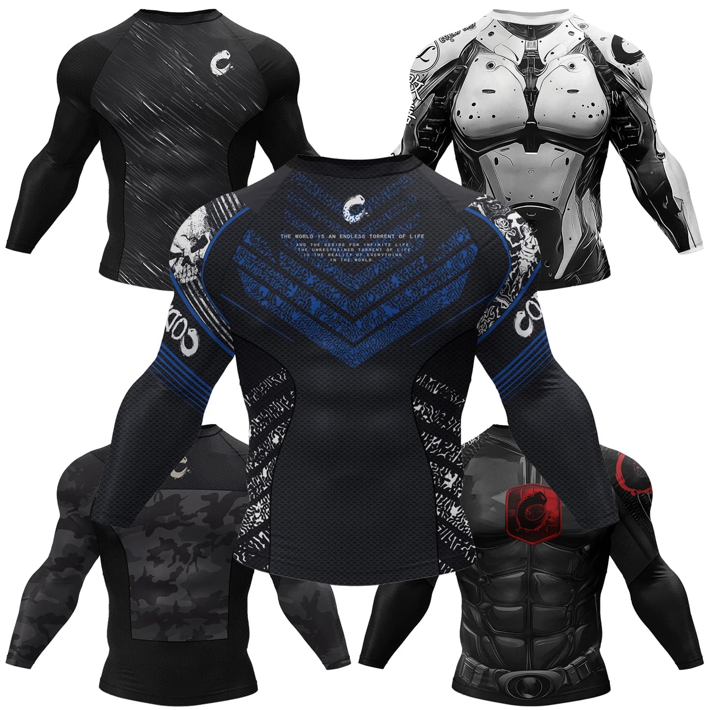 T-shirt da uomo Cody Lundin MMA stampata in 3D Bjj Boxing Sport Top manica lunga Rash Guard Jiu jitsu Camicie Kickboxing Maglie fitness
