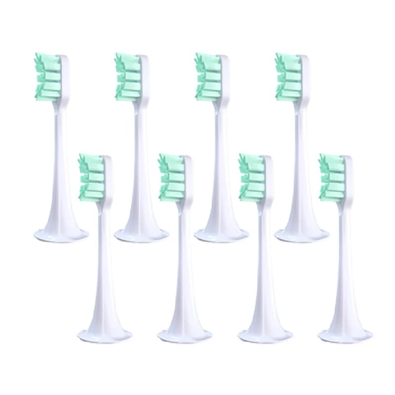 6/8PCS For XIAOMI NORMA MIJIA T300/500 Replacement heads Sonic electric toothbrush Vacuum cleaner DuPont soft bristles Suitable for