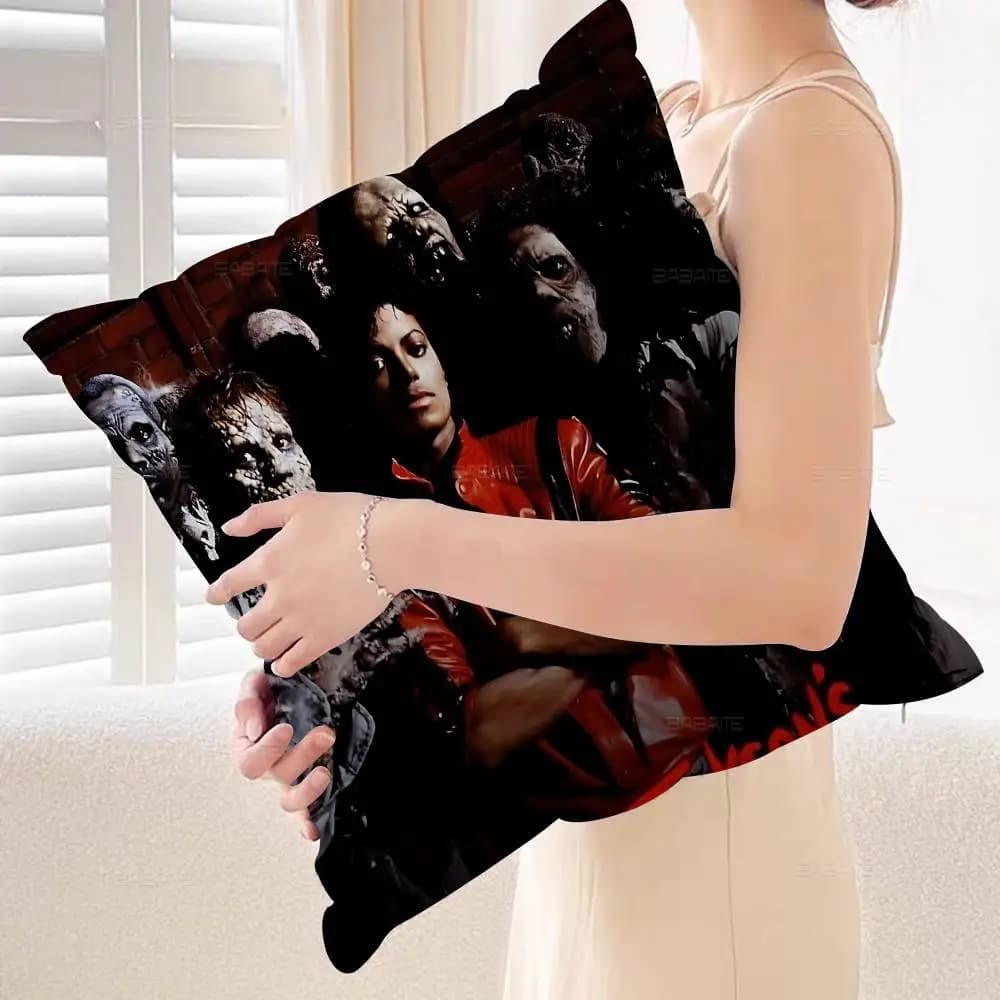 Federa Personalizzata con Immagine di Michael Jackson, Cantante Pop Anni '80, Decorazione per Camera dei Bambini, Regalo per Feste di Compleanno