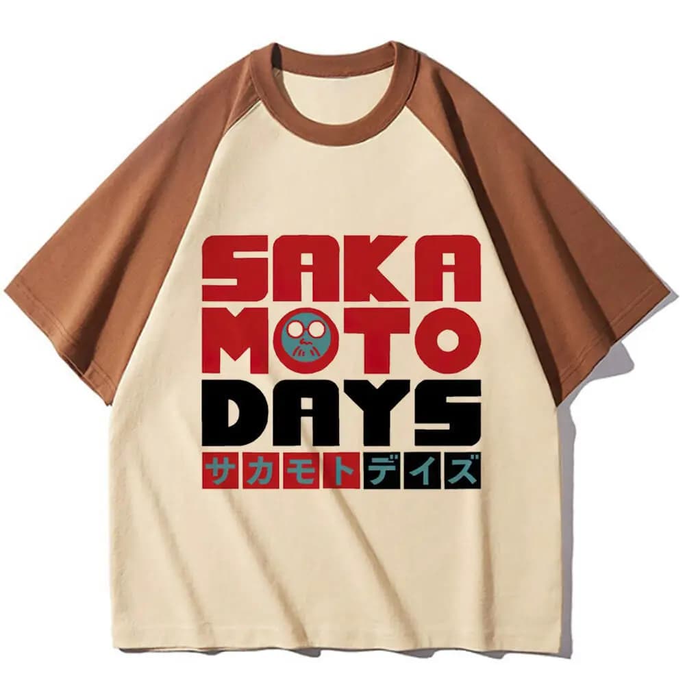 Sakamoto Days t shirt women University 2000s aesthetic kawaii Y2k women tshirt Psychedelic Retro harajuku women Grunge Trendy