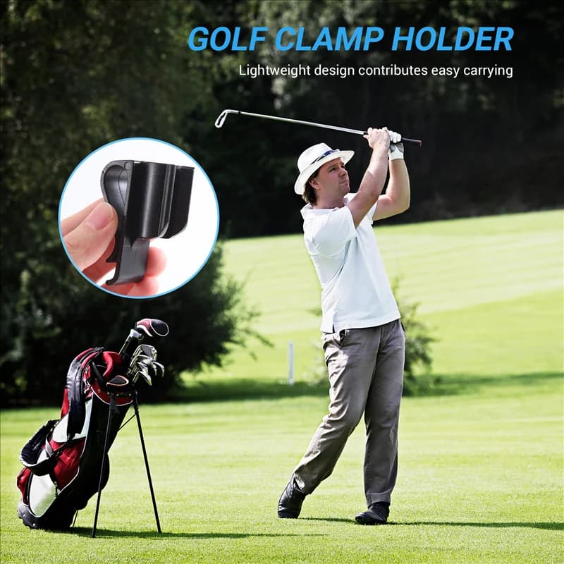 ABHS-15 pezzi clip per sacca da golf sul supporto per morsetto per putter, per mettere l'organizzatore, pennarello per palline da club