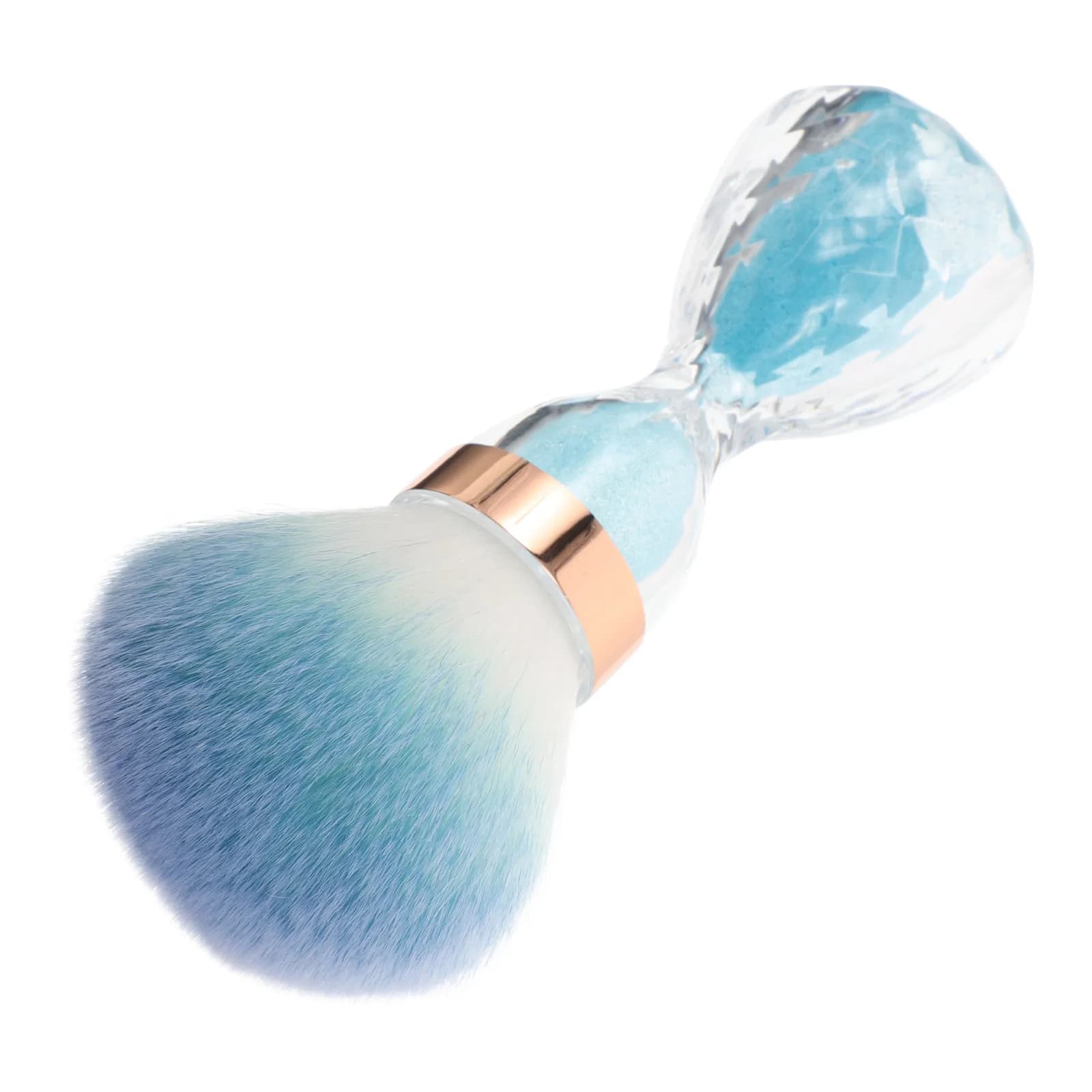 Soft Shaped Nail Cleaning Brush for Dip Powder Brushes Manicure Tools Nail Art Dust Removal Makeup Salon Portable