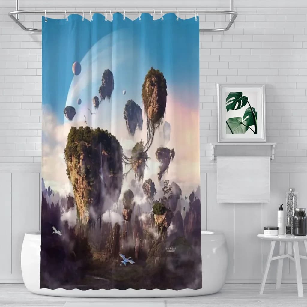 Tenda da doccia Bagno Decorazione Pandora Tenda moderna per la casa Regalo del festival