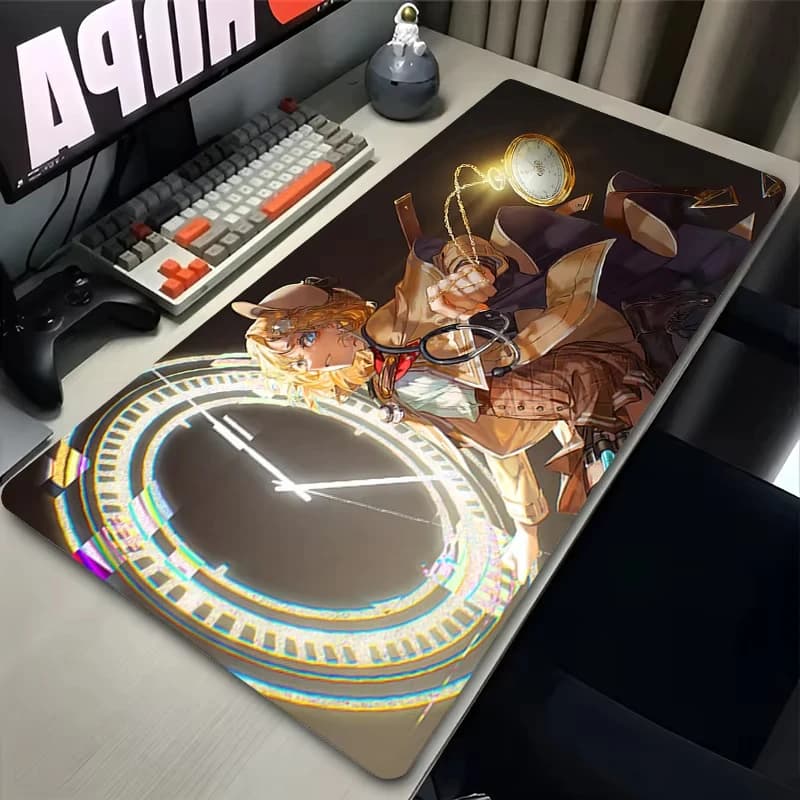 Mouse Mat Anime Girl Computer Gamer Gamer Game Accessories Kawaii Mouse Mat Hololive Watson Amelia Keyboard Mat Kawaii