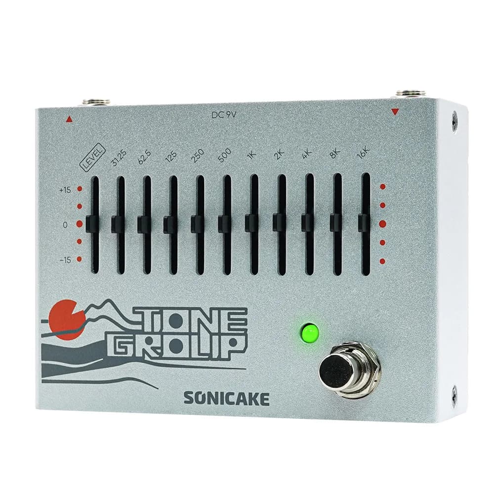 SONICAKE Tone Group Equalizzatore EQ a 10 bande Pedale effetti per chitarra basso QDS-01
