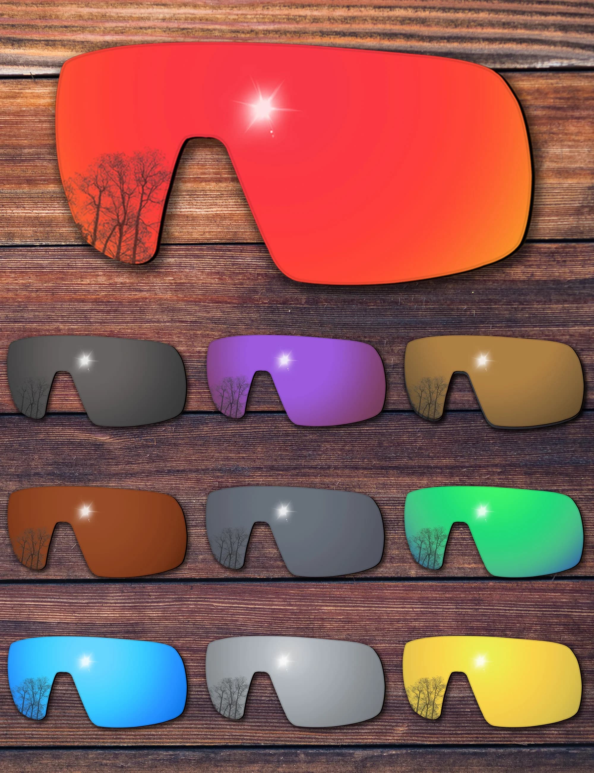 OOWLIT Polarized Replacement Lenses for Oakley Sutro S Sunglasses OO9462