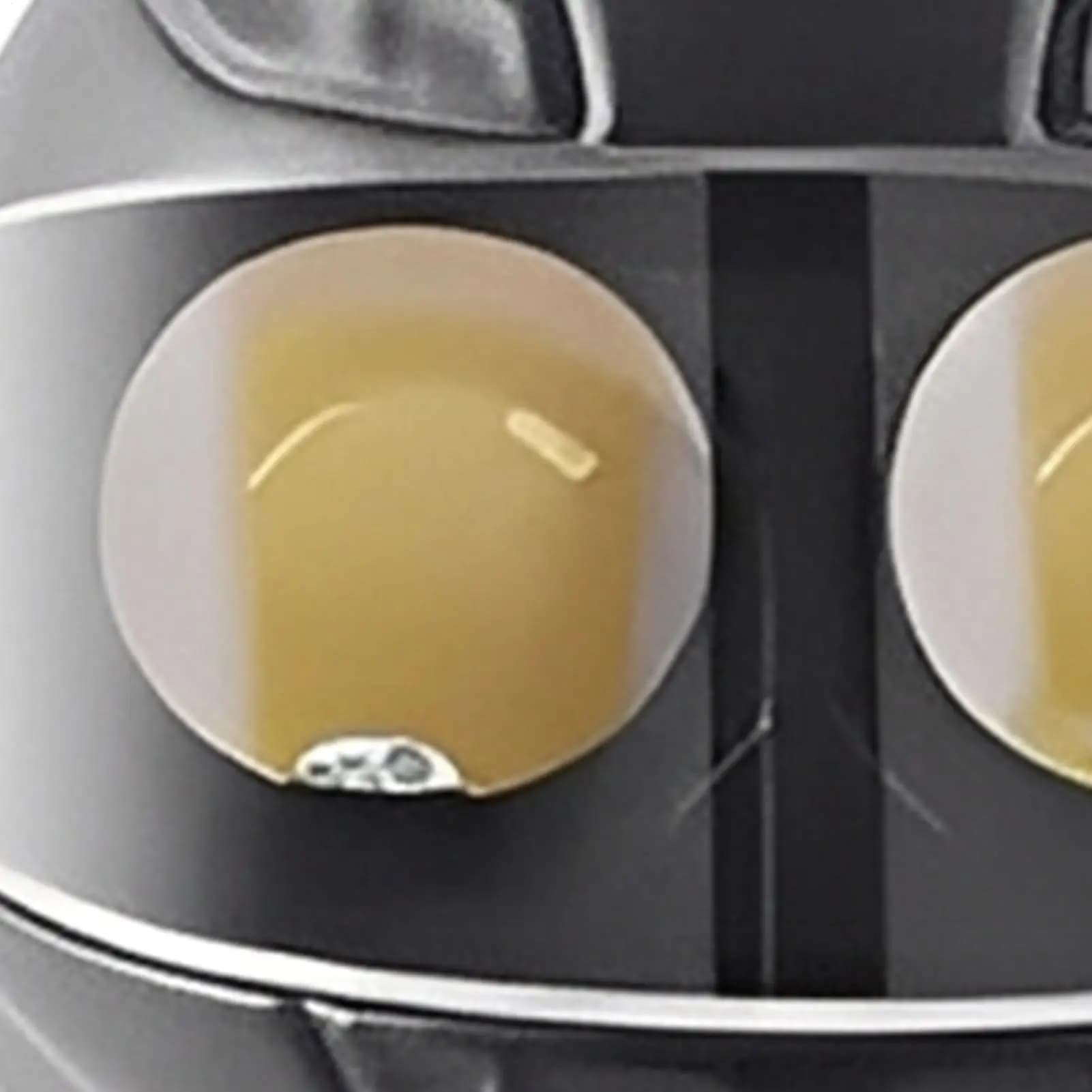Fendinebbia per moto Lampada a LED impermeabile Fendinebbia a LED flash a doppio colore a forma di casco per avventure su strada