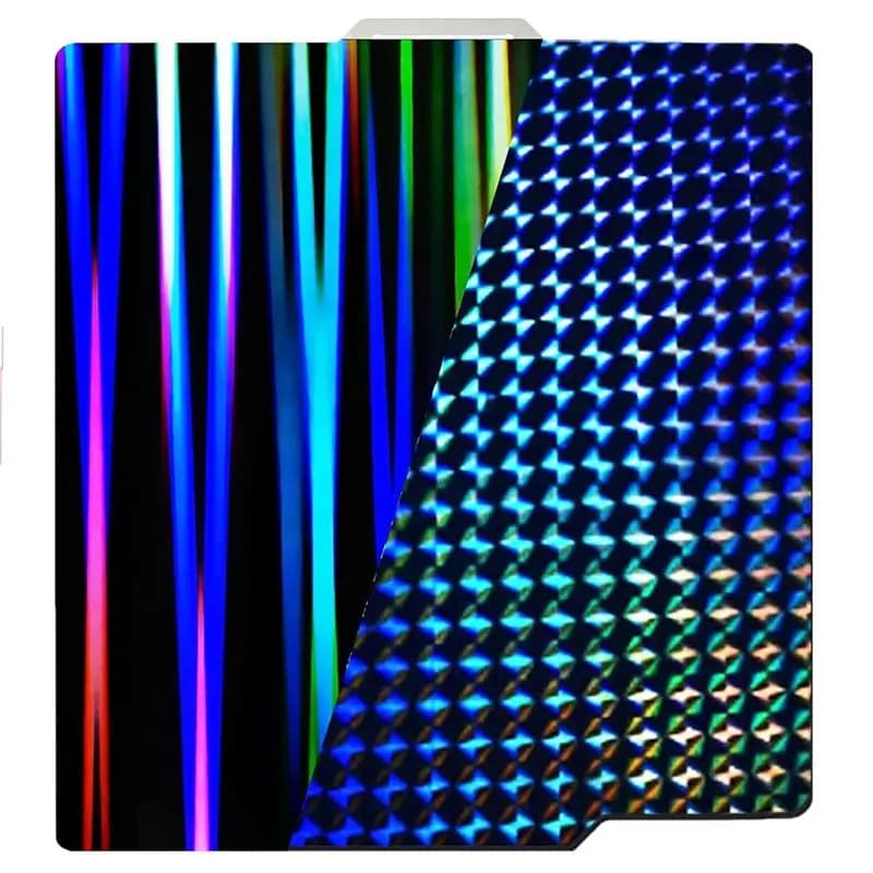 H1H Construction Plate For Bambu-Lab X1C/X1/X1E/P1P/P1S/A1 Printing Bed 257X257mm Light + Steel Lamiera Plate with Phantom Spring New