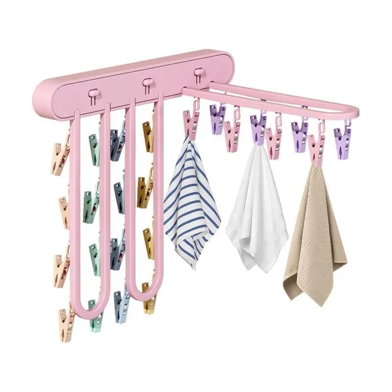 Clothes hanger for underwear Wall folding coat hanger Laundry hanger Dryer Spare Harvest Harvest for Bab