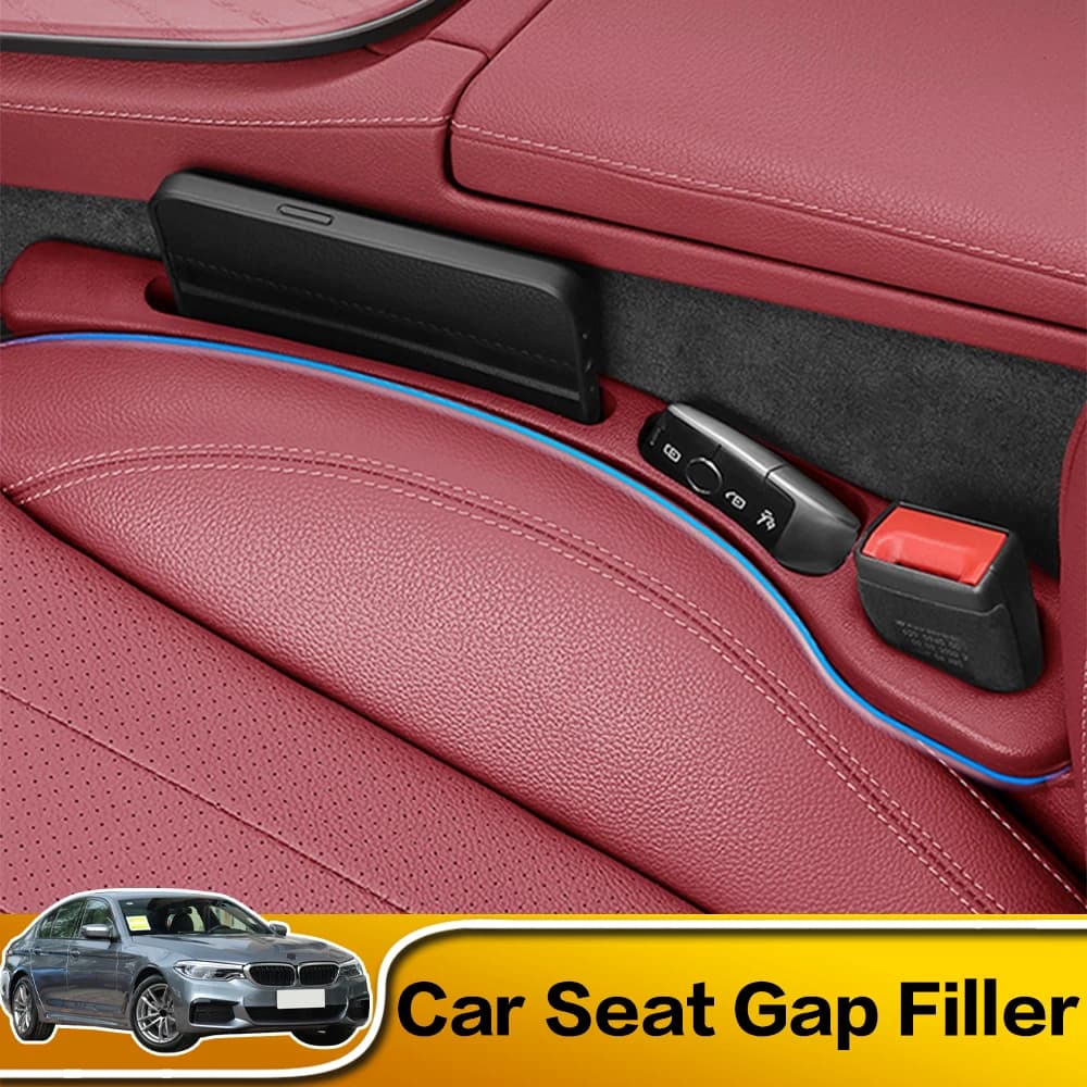 2X Auto Seats Slot Filler, Interior Decoration, Toyota Corolla CHR Yaris Hilux RAV4 Auris Auto Accessories