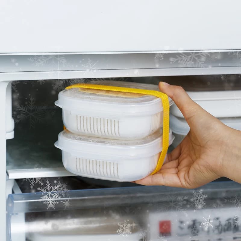 SHIMOYAMA Cuochi di riso impilabili ideali Congelatore per microonde Preparazione dei pasti sicura Contenitori per alimenti riutilizzabili senza BPA con coperchi