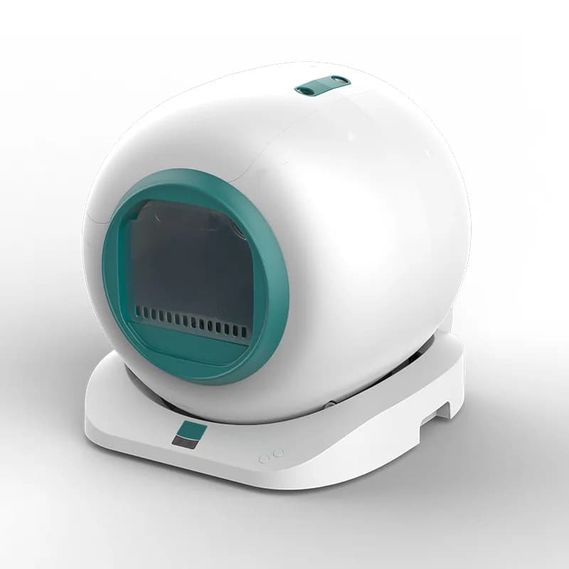 Nuova lettiera intelligente per gatti, pulizia automatica, toilette elettrica per gatti, deodorizzazione e antispruzzo da 65 litri