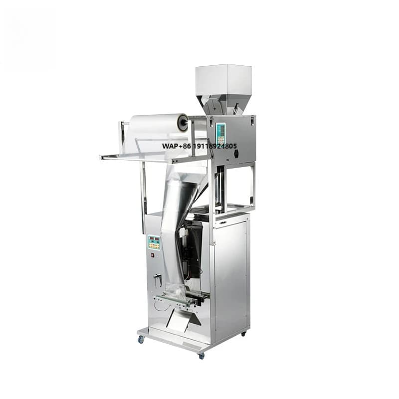 Macchina Automatica Multifunzionale per Confezionamento Snack: Patatine, Frutta Secca, Gamberetti, Cioccolato e Cereali