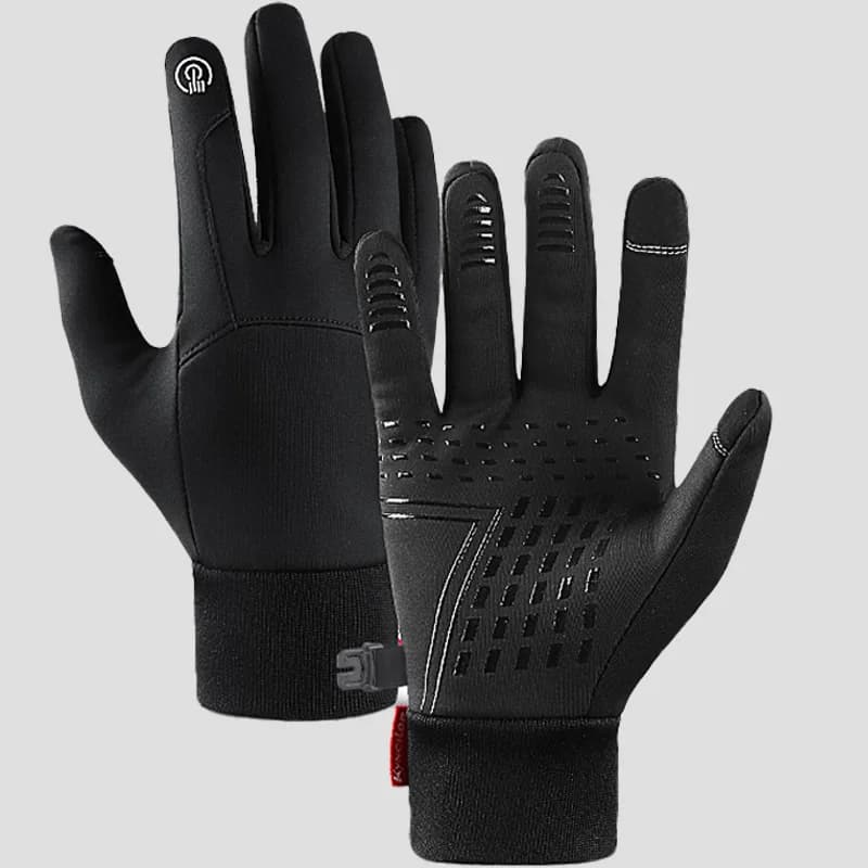 Outdoor Cycling Gloves for Men, Hot Touch Screen Ski Gloves for Winter and Autumn Sports