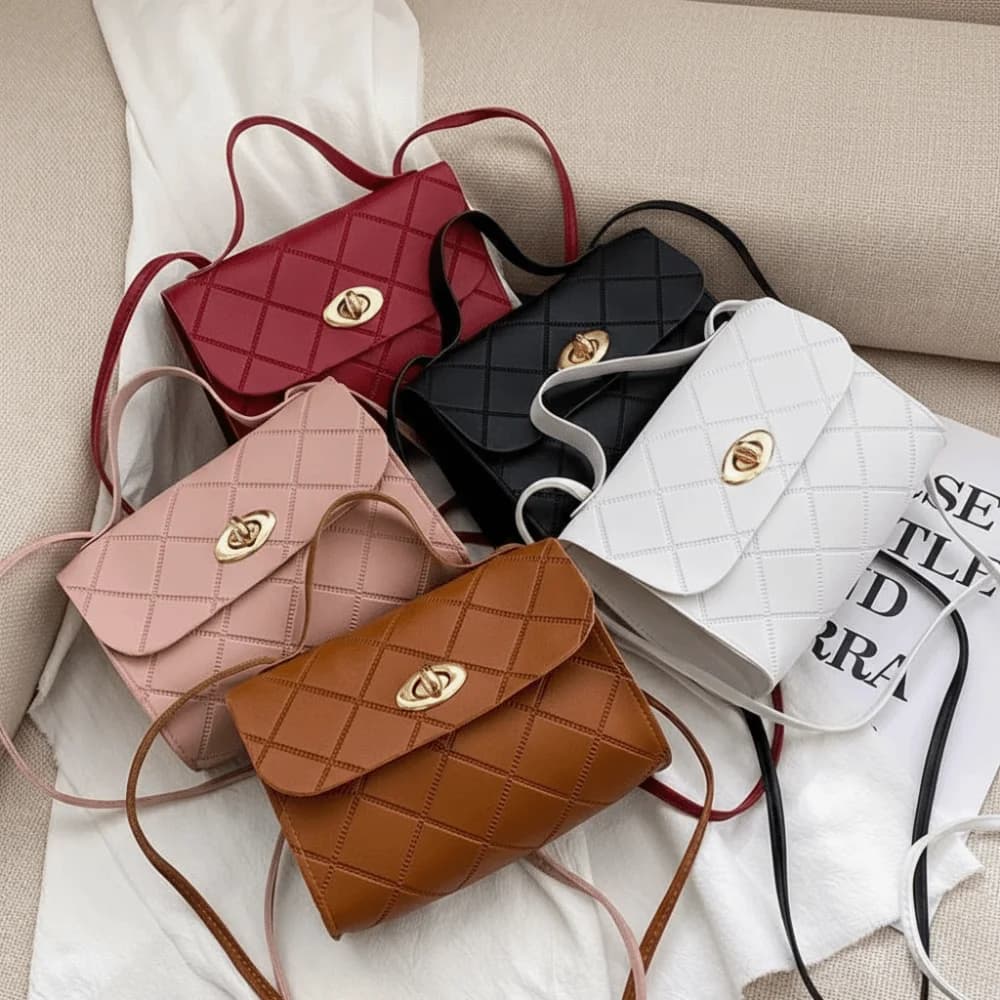 Borsa a Tracolla Piccola da Donna, Mini Borsa Messenger, Borsetta a Spalla