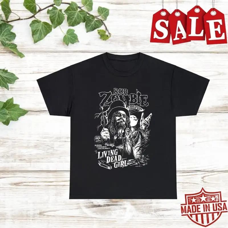 Rob Zombie vivente ragazza morta per i fan T-shirt di tutte le taglie 1RT326