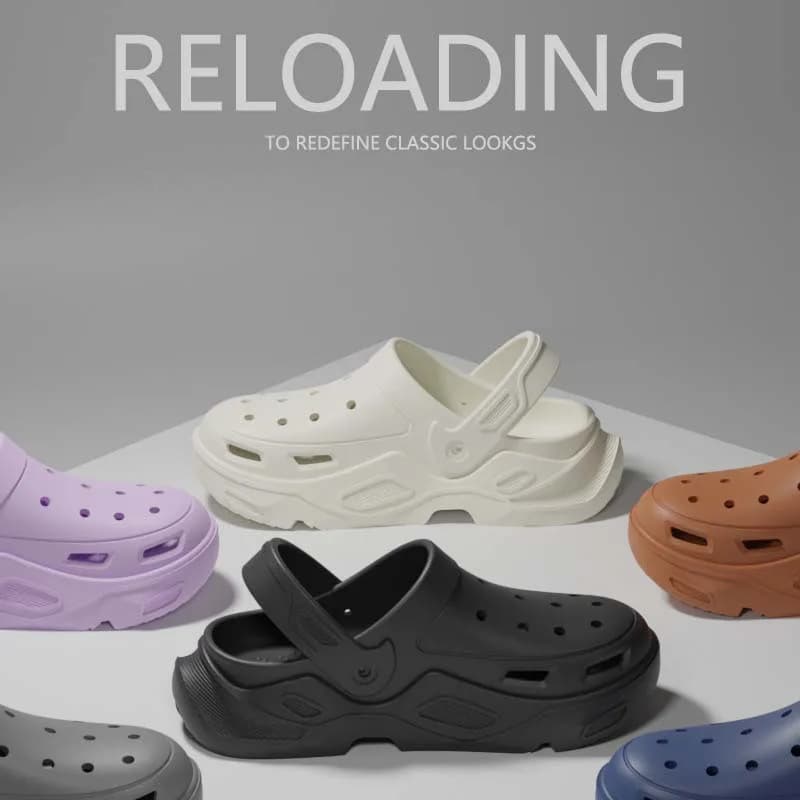Girlish Clogs - Soft-soled, Height-increasing, Thick-soled Sandals for Summer, Suitable for Outdoor Wear, Beaches and Seaside