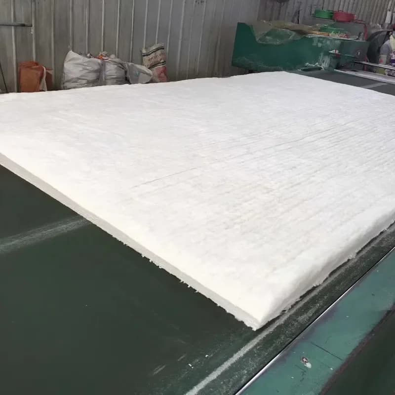 High Quality Modern Eco-Friendly Thermal Insulation Fire-Resistant Waterproof Aluminum Silicate Needle-Punched Blanket