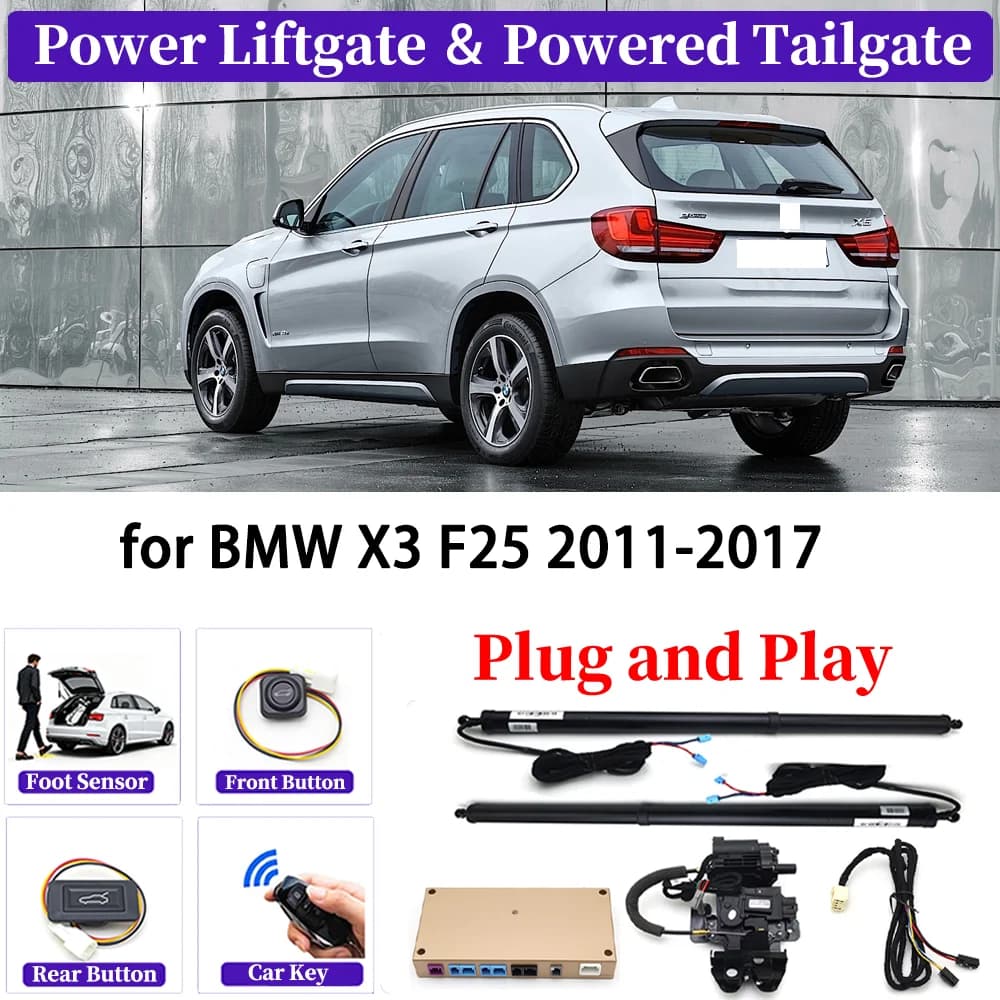 For BMW X5 M E70 F15 F85 2007-2018 OEM Auto Update Automatic Power Doors Smart Car Kit Electric Doors Plug & Play System