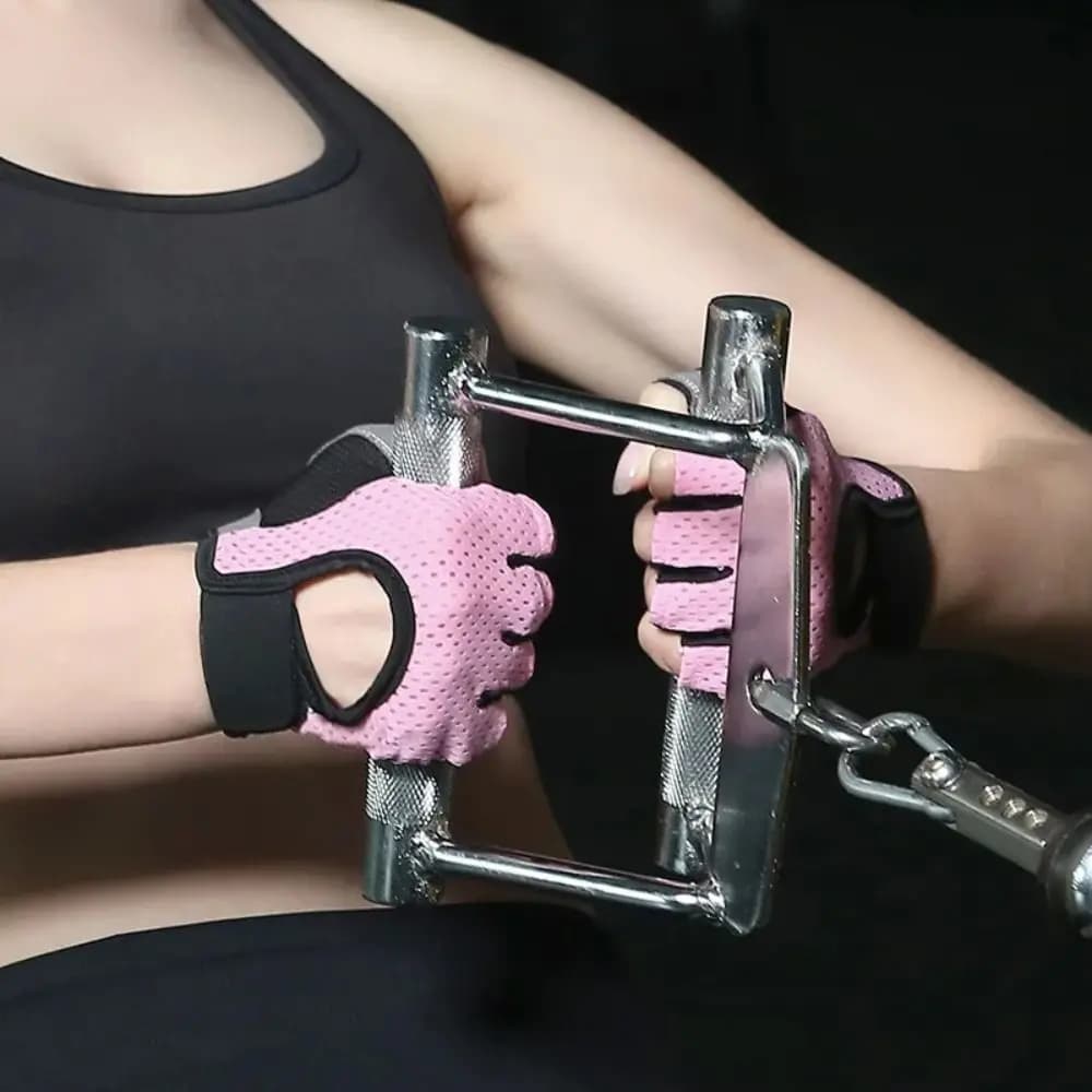 Bodybuilding Gloves, Cycling, Gym Training, Breathable, Anti-slip, for Fishing, Men and Women